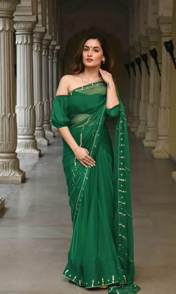 Off-Shoulder Blouse Design