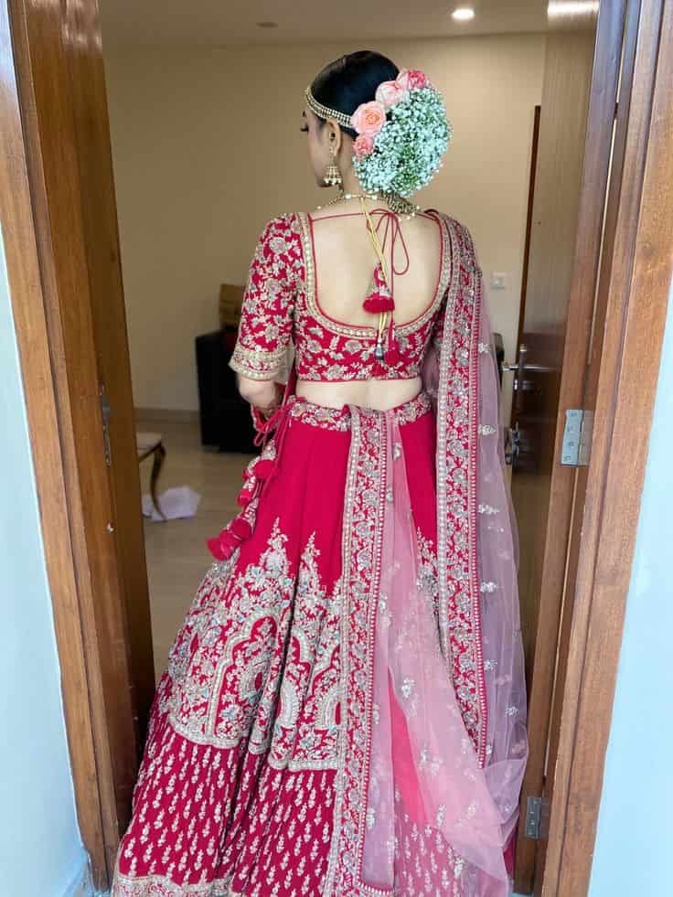 Bridal Wedding Lehenga Blouse Back Designs