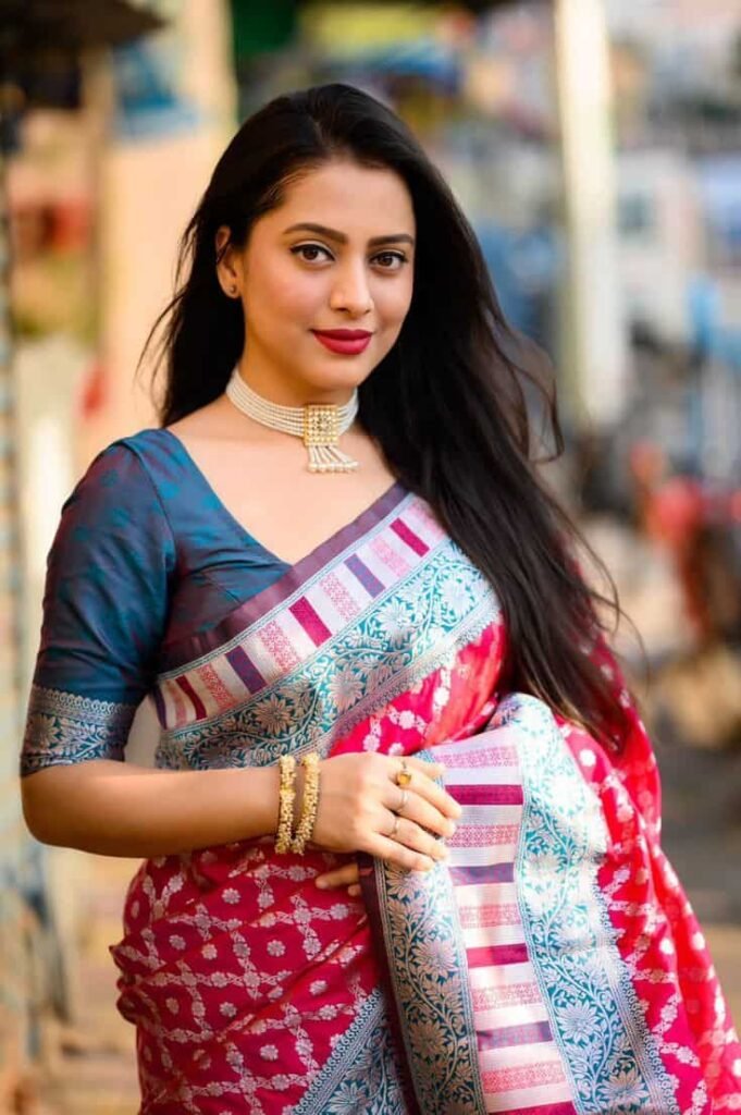 Plain Raw Silk Blouse Designs