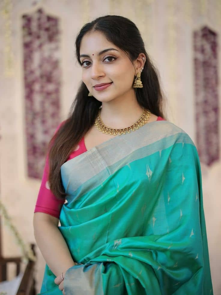 Pure Mysore Silk Saree Blouse Designs