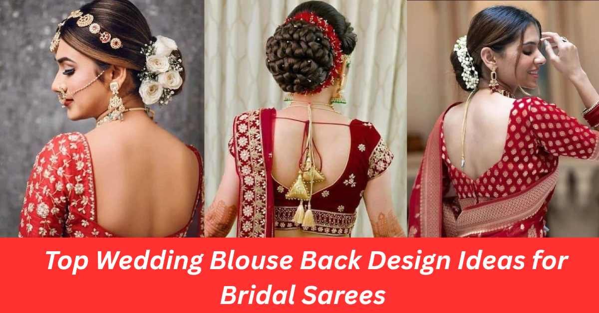 Wedding Blouse Back Design