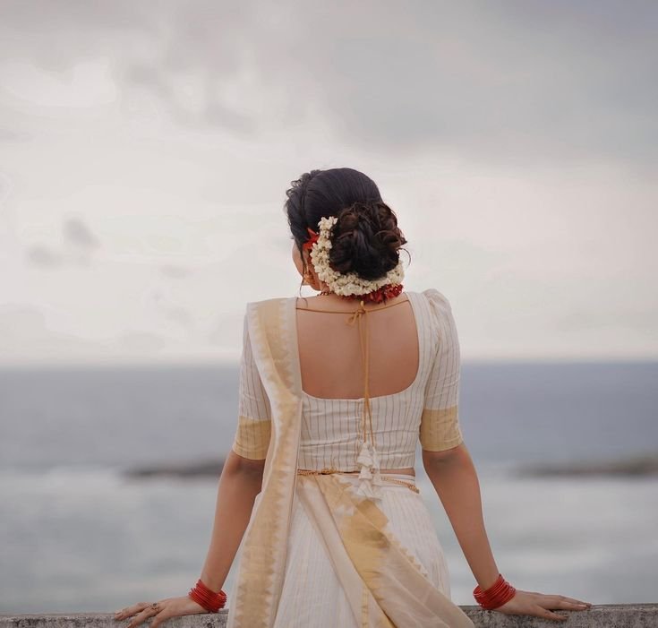 Kerala Saree Blouse Back Designs