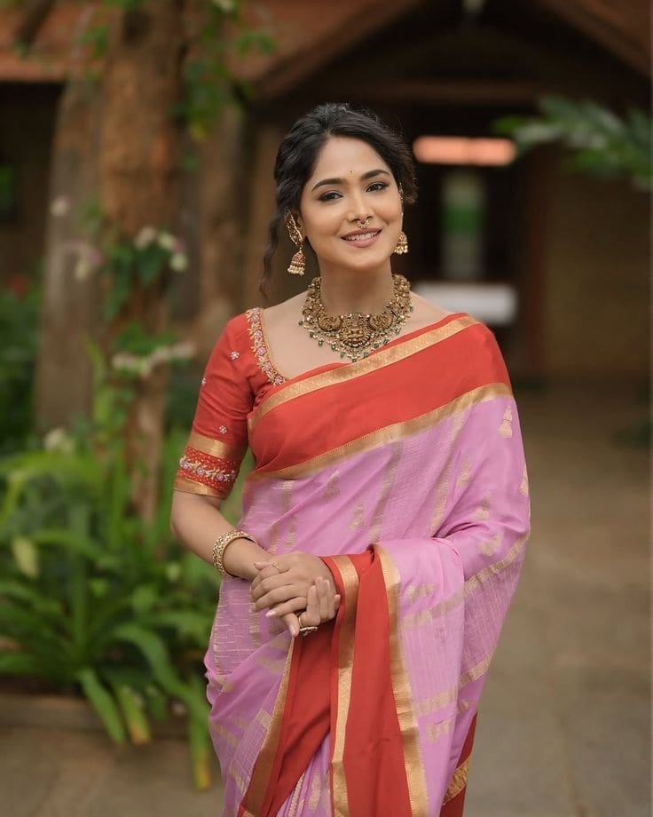 Mysore Silk Saree Blouse Designs Catalogue