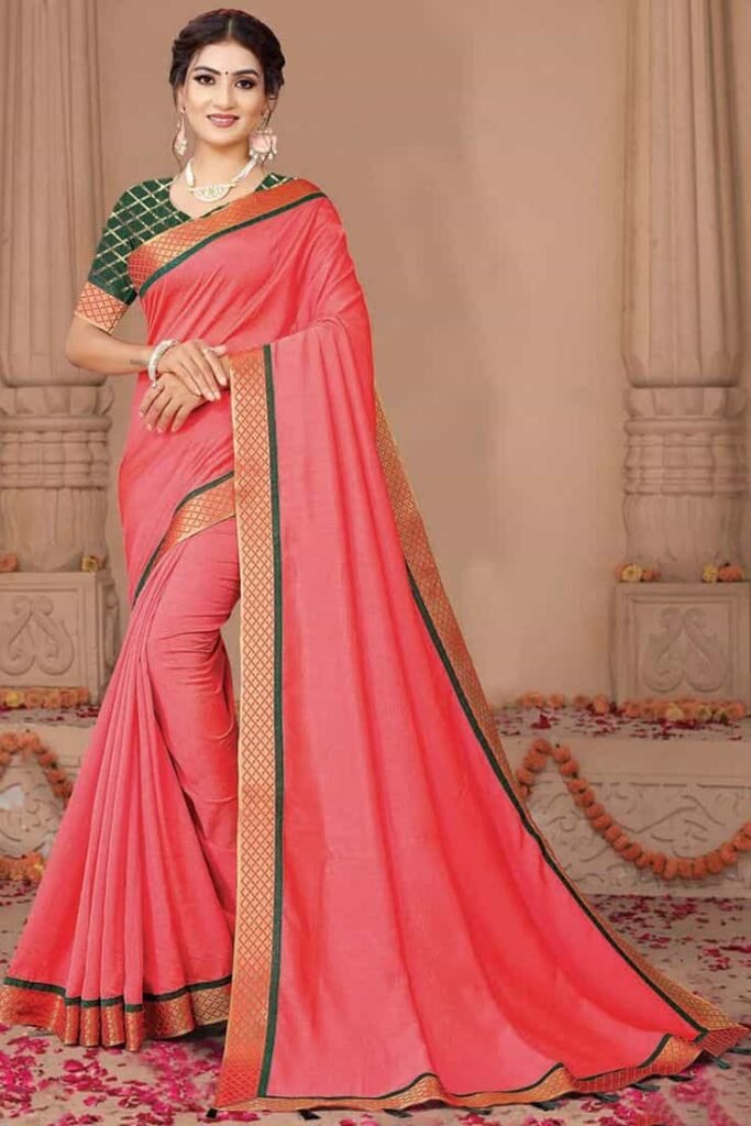 Boat Neck Modern Banarasi Saree Blouse Design