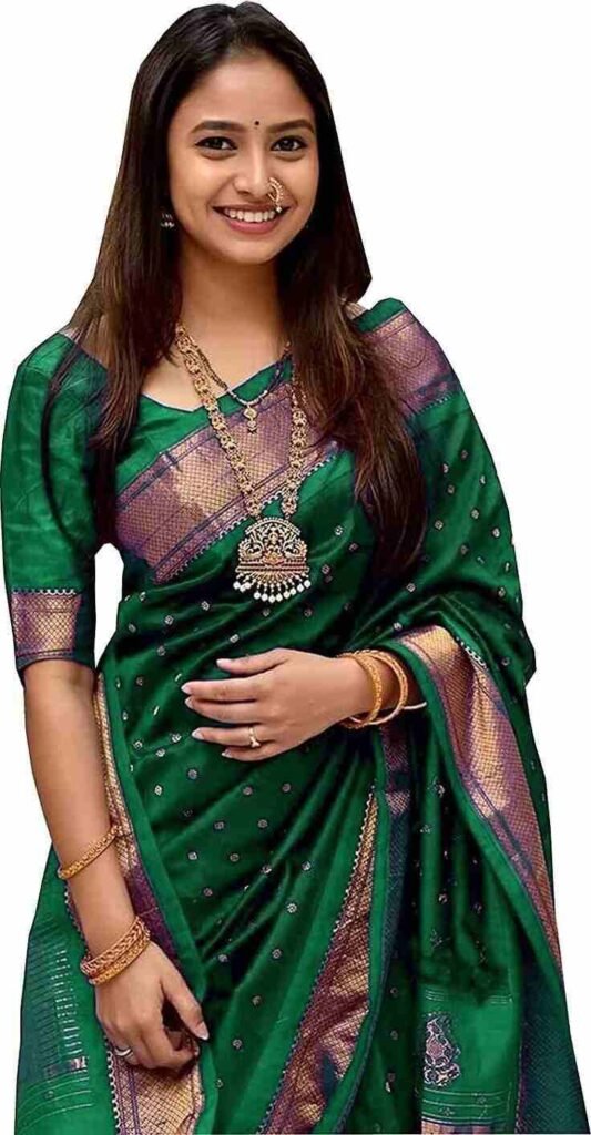Green Marathi Blouse