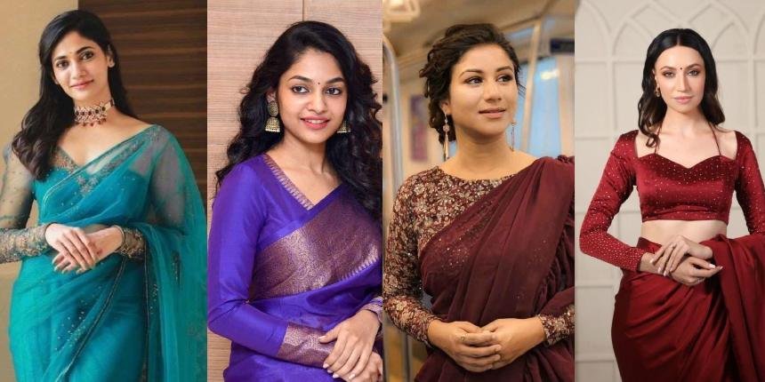 Long Sleeve Blouse Designs