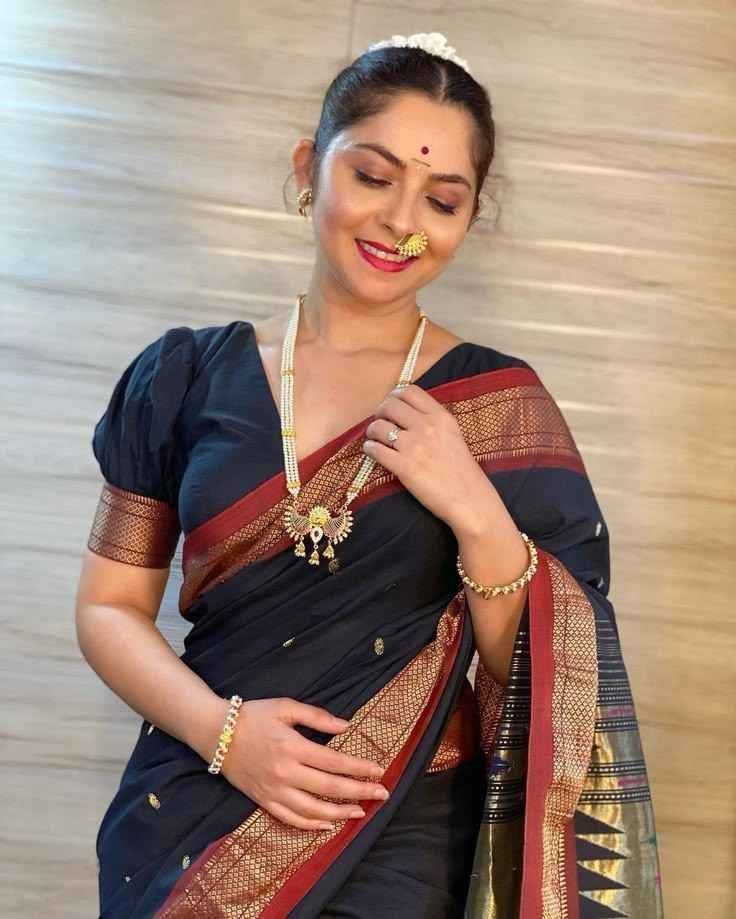Marathi Saree Blouse Design