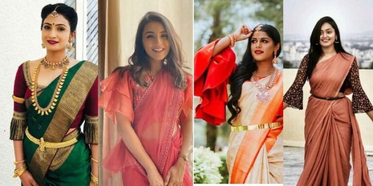 Bell Sleeve Blouse Design