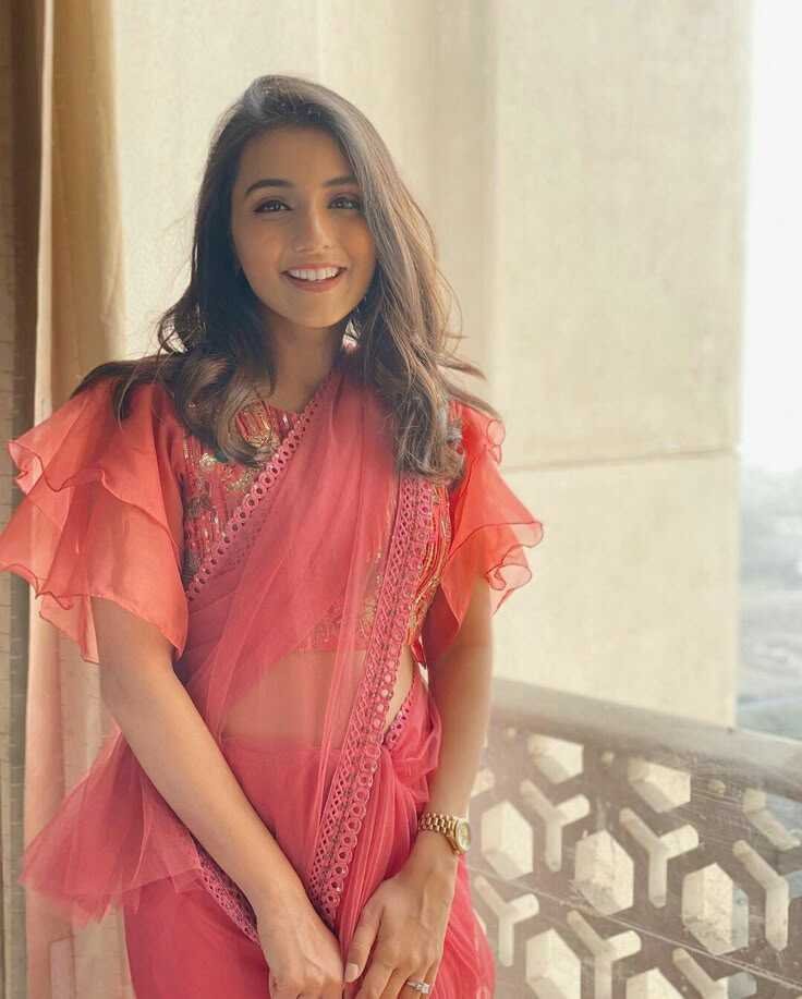 Trendy Bell Sleeve Blouse Design for Lehenga