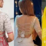 Blouse Back Design with Dori