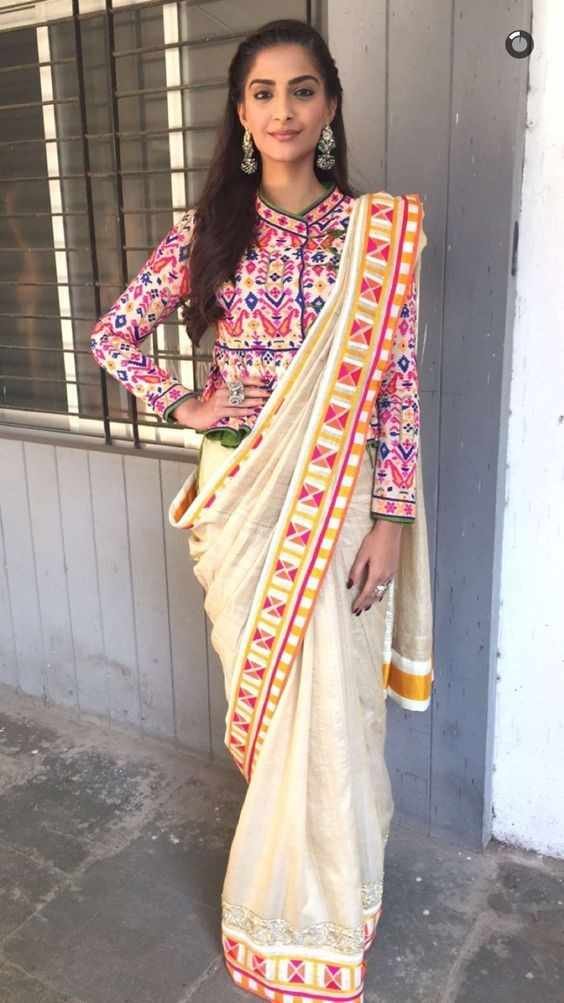 Printed Jacket Blouse