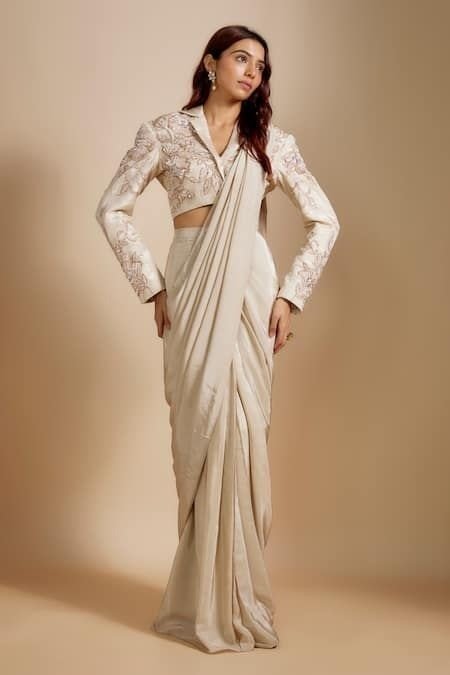 Fancy Jacket Style Blouse
