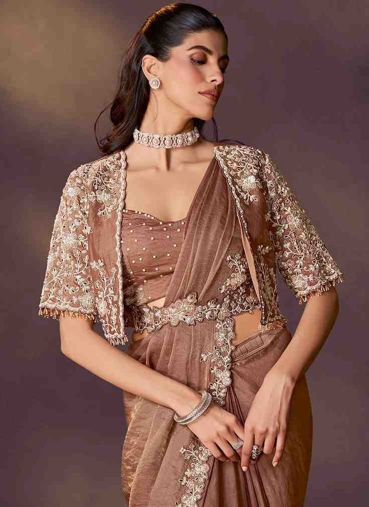 Top 10+ Jacket Style Blouse Designs to Elevate Your Ethnic Look
